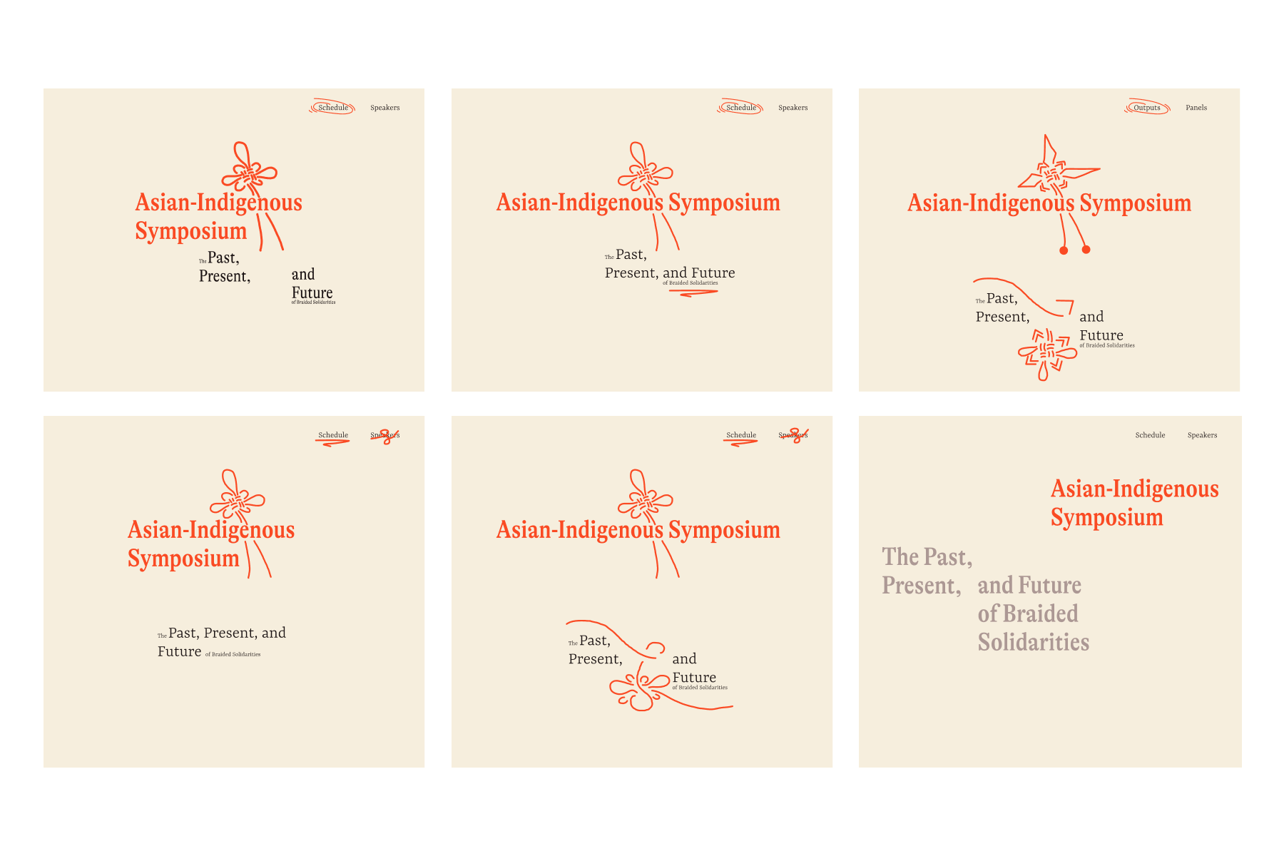Initial web design ideation, focused on layout.